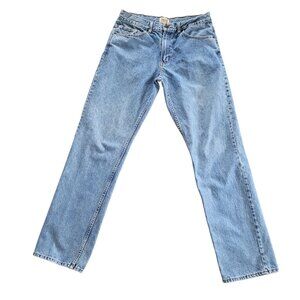 C.E. Schmidt Jeans Mens 34x36 Blue Cotton Denim Workwear Utility Work 19 R247 1F